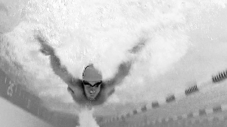 Underwater UNCW Swimmer