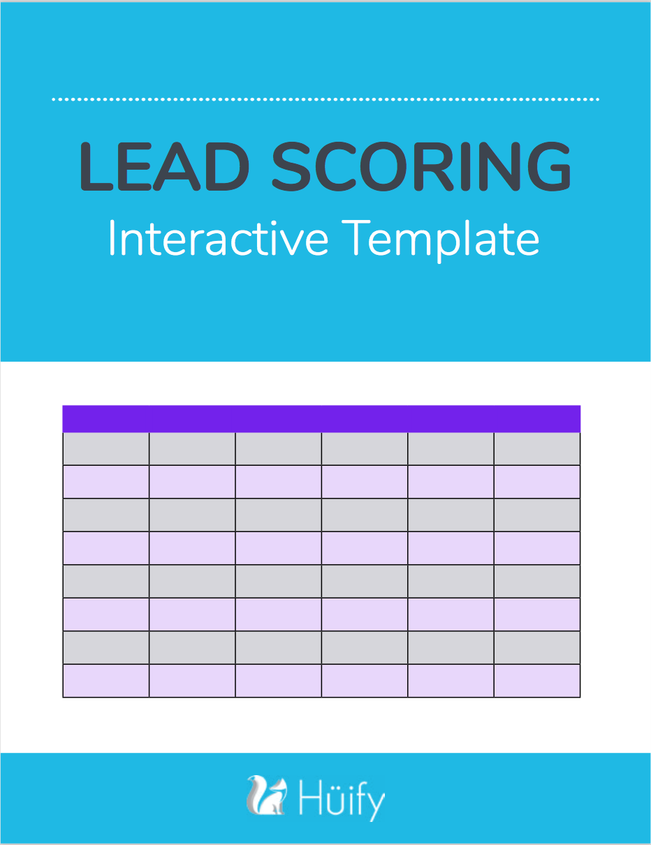 Interactive Lead Scoring Template