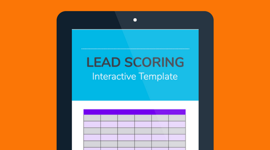 Interactive Lead Scoring Template