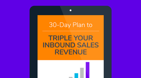 30-Day Plan to Triple Your Inbound Sales Revenue Ebook